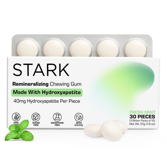 STARK Remineralizing Chewing Gum 30 Blister Pack